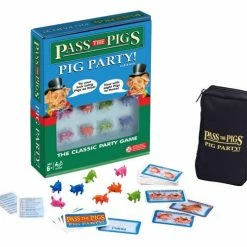 Winning Moves Isolation Boredom Busters - Puzzles And Games Pass The Pigs: Pig Party Edition