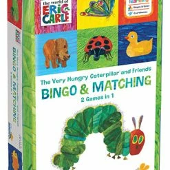 Toy Networx Isolation Boredom Busters - Puzzles And Games The Very Hungry Caterpillar & Friends - Bingo & Matching 2 Games In 1