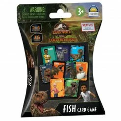 Toy Networx Jurassic World - Camp Cretaceous Fish Card Game