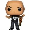 Funko WWE - The Rock With Championship Belt Metallic US Exclusive Pop! Vinyl [RS] Funko Pop! Vinyl Commons Collection