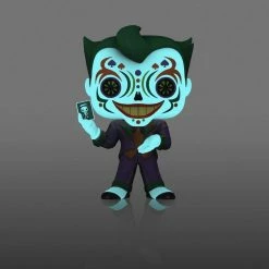 Funko DC: Dia De Los Muertos - Joker Glow US Exclusive Pop! Vinyl [RS] Funko Pop! Vinyl Commons Collection