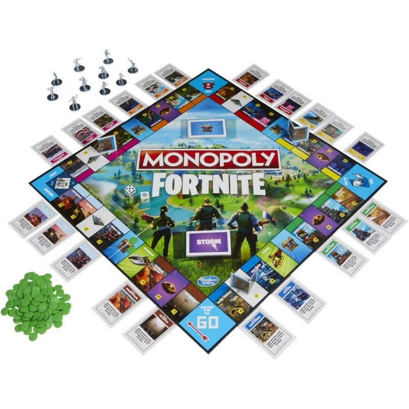 Hasbro Gaming Isolation Boredom Busters - Puzzles And Games Monopoly: Fortnite - Collector's Edition