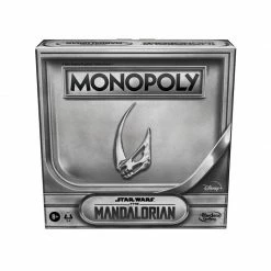 Hasbro Gaming Isolation Boredom Busters - Puzzles And Games Monopoly: Star Wars - The Mandalorian Edition