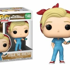 Funko [Pre-Order] Parks And Recreation - Leslie The Riveter Pop! Vinyl Funko Pop! Vinyl Commons Collection