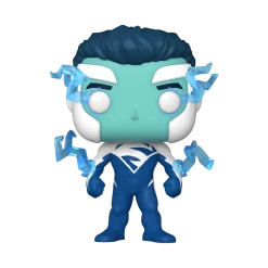 Funko DC Heroes: Superman - Superman (Blue) 2021 Festival Of Fun Shared Exclusive Pop! Vinyl [RS] FUNKO 2021 FALL CONVENTION - NYCC
