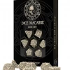 Aetherworks Q Workshop: Dice Macabre Dice Set 7 Isolation Boredom Busters - Puzzles And Games