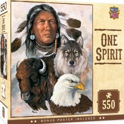 VR Distribution TRIBAL SPIRIT ONE SPIRIT JIGSAW PUZZLE 500 Piece