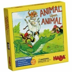 Let's Play Games Animal Upon Animal Board Game Isolation Boredom Busters - Puzzles And Games