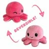 Tee Turtle Teeturtle Reversible Plush: Octopus - Happy/Wink