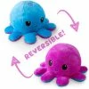Tee Turtle TeeTurtle Reversible Plushies Teeturtle Reversible Plush: Octopus - Purple/Blue