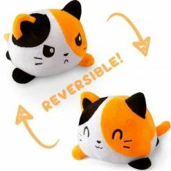 Tee Turtle TeeTurtle Reversible Plushies Teeturtle Reversible Plush: Cat - Calico Cat