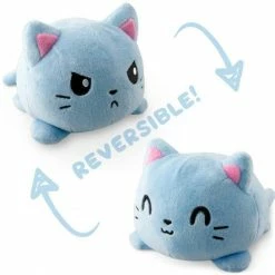 Tee Turtle TeeTurtle Reversible Plushies Teeturtle Reversible Plush: Cat - Russian Blue