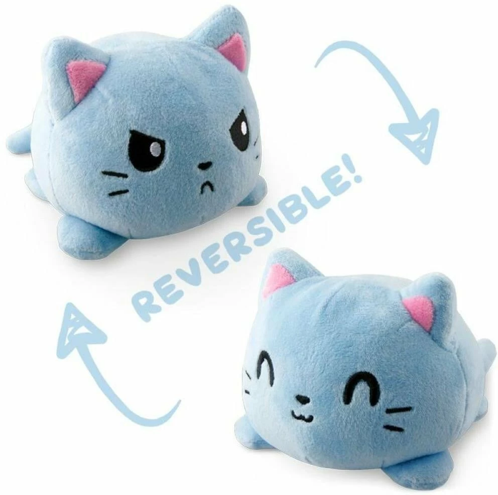 Tee Turtle TeeTurtle Reversible Plushies Teeturtle Reversible Plush: Cat - Russian Blue