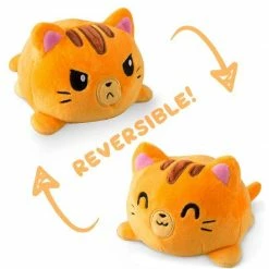 Tee Turtle TeeTurtle Reversible Plushies Teeturtle Reversible Plush: Cat - Orange Tabby