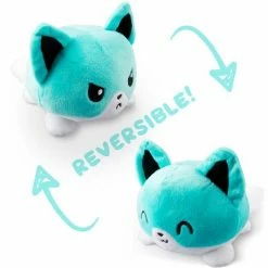 Tee Turtle TeeTurtle Reversible Plushies Teeturtle Reversible Plush: Fox - Blue/White