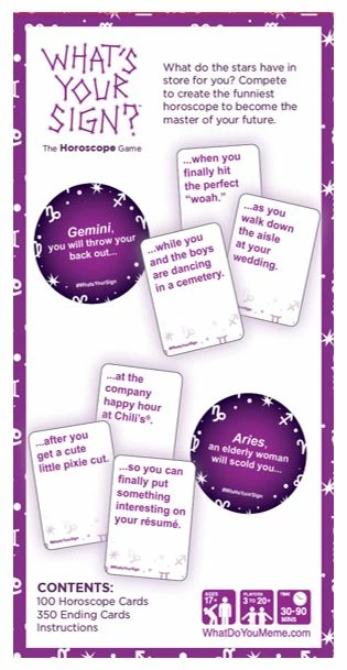 VR Distribution What's Your Sign?