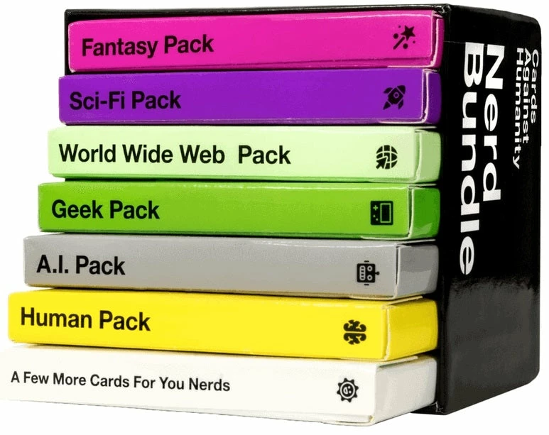 VR Distribution Isolation Boredom Busters - Puzzles And Games Cards Against Humanity: Nerd Bundle