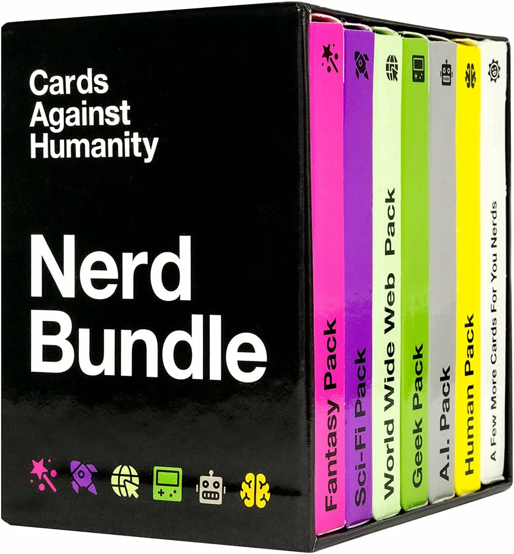 VR Distribution Isolation Boredom Busters - Puzzles And Games Cards Against Humanity: Nerd Bundle