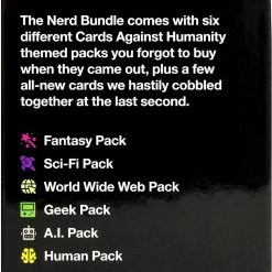 VR Distribution Isolation Boredom Busters - Puzzles And Games Cards Against Humanity: Nerd Bundle