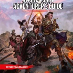 Wizards Of The Coast D&D Sword Coast Adventure Guide Isolation Boredom Busters - Puzzles And Games