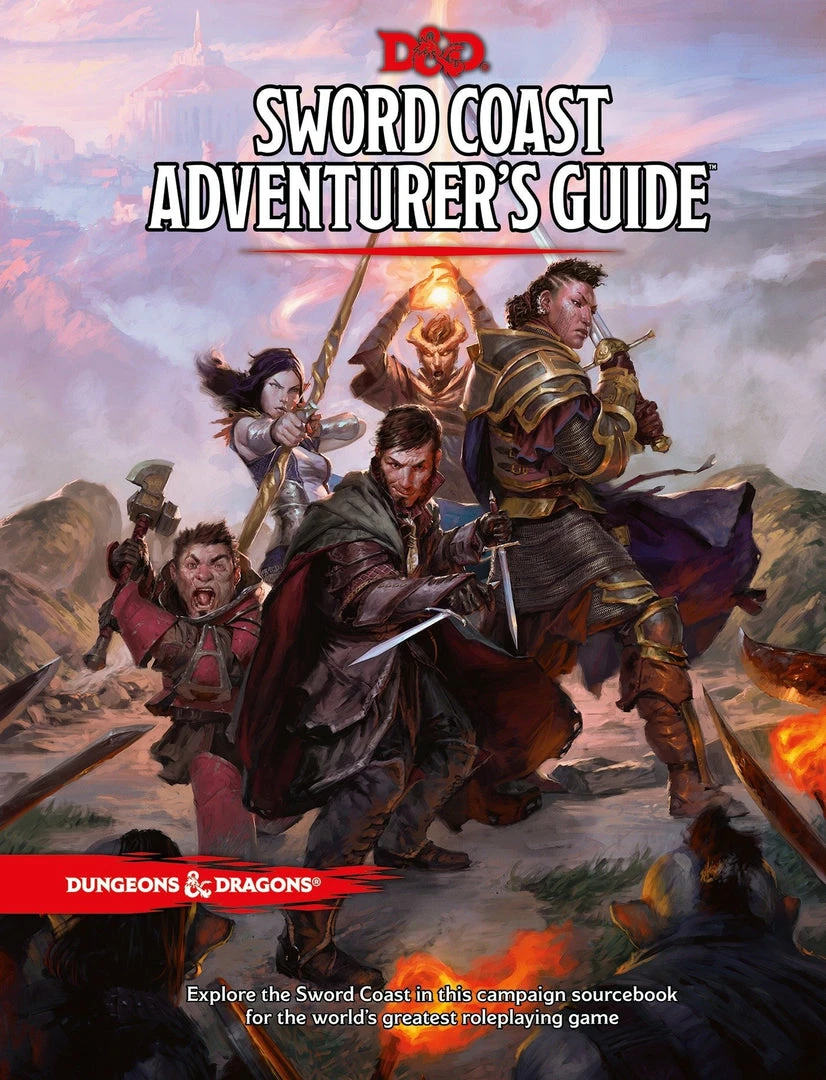 Wizards Of The Coast D&D Sword Coast Adventure Guide Isolation Boredom Busters - Puzzles And Games