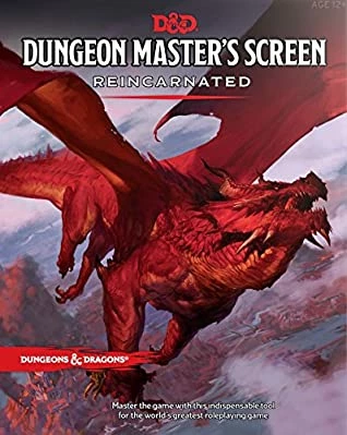 Banter Toys & Collectables D&D: Dungeon Master's Screen - Reincarnated Isolation Boredom Busters - Puzzles And Games