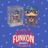 FUNKO 2021 SUMMER CONVENTION - FUNKON [Imported] Marvel - Captain America (Die-Cast) Funkon 2021 Exclusive Pop! Vinyl [Imported]
