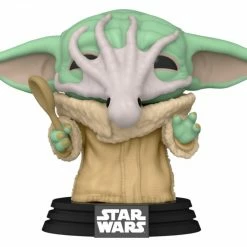 Funko Star Wars: The Mandalorian - Grogu With Chowder Squid US Exclusive Pop! Vinyl [RS] Funko Pop! Vinyl Commons Collection