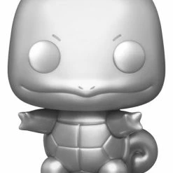 Funko Pokemon 25th Anniversary - Squirtle Silver Metallic US Exclusive Pop! Vinyl [RS]