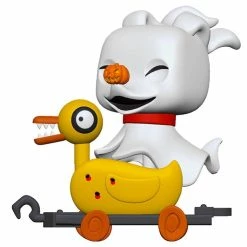 Funko The Nightmare Before Christmas - Zero In Duck Train Cart Glow US Exclusive Pop! Vinyl [RS]
