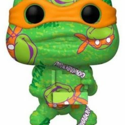 Funko TMNT - Michelangelo (Art Series) US Exclusive Pop! Vinyl [RS] Funko Pop! Vinyl Commons Collection