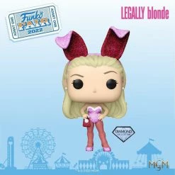 Ikon Collectables [Pre-Order] Legally Blonde - Elle (Bunny Suit) Diamond Glitter US Exclusive Pop! Vinyl [RS] Funko Fair 2022