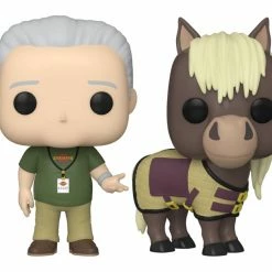 Ikon Collectables Funko Fair 2022 [Pre-Order] Parks & Recreation - Jerry & Lil Sebastian US Exclusive Pop! 2-Pack [RS]