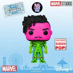 Ikon Collectables [Pre-Order] What If - Infinity Killmonger Black Light US Exclusive 10" Pop! Vinyl [RS]
