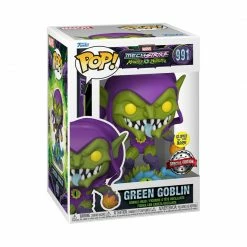Ikon Collectables [Pre-Order] Marvel Mech Strike Monster Hunters - Green Goblin Glow US Exclusive Pop! Vinyl [RS]