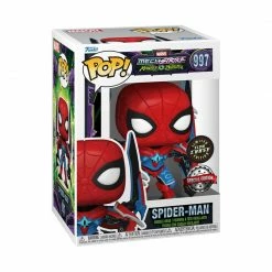 Ikon Collectables [Pre-Order] Marvel Mech Strike Monster Hunters - Spider-Man US Exclusive Pop! Vinyl Chase Bundle Funko Fair 2022