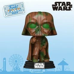 Ikon Collectables [Pre-Order] Star Wars: Darth Vader - Endor (Art Series) US Exclusive Pop! Vinyl In Hard Stack [RS] Funko Fair 2022