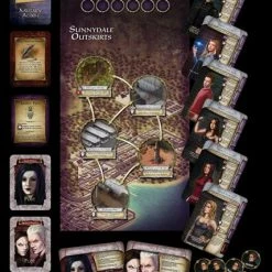 Jasco Games Buffy The Vampire Slayer Friends And Frenemies Expansion Isolation Boredom Busters - Puzzles And Games