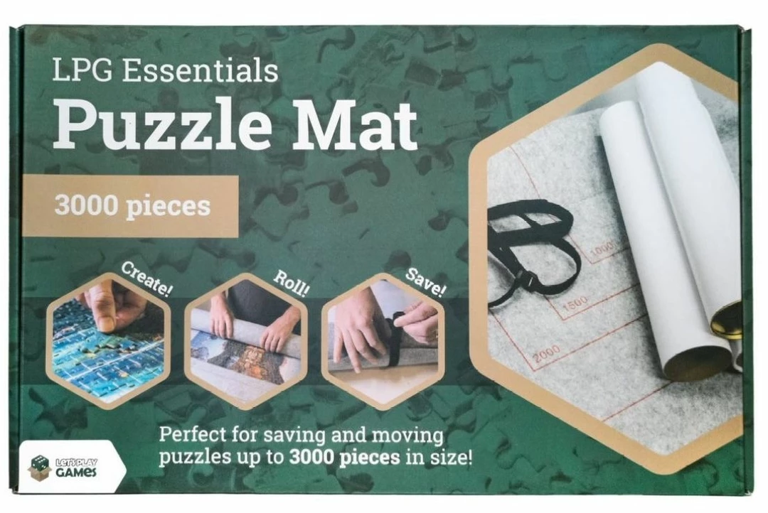 Let's Play Games LPG Puzzle Mat 3000 Isolation Boredom Busters - Puzzles And Games