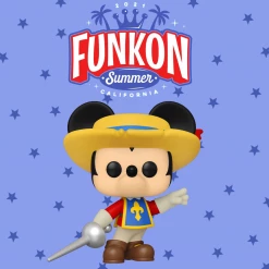 Funko Disney - Mickey Musketeer 2021 Shared Exclusive Pop! Vinyl