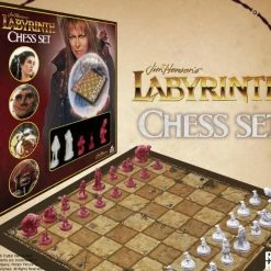 Let's Play Games Isolation Boredom Busters - Puzzles And Games Jim Henson's Labyrinth Chess Set