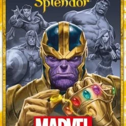 Let's Play Games Splendor: Marvel Edition Isolation Boredom Busters - Puzzles And Games
