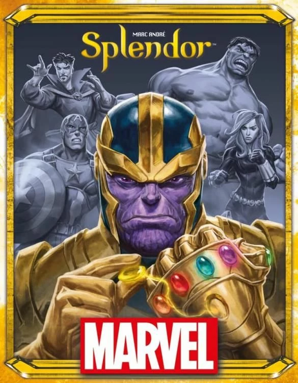 Let's Play Games Splendor: Marvel Edition Isolation Boredom Busters - Puzzles And Games