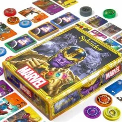 Let's Play Games Splendor: Marvel Edition Isolation Boredom Busters - Puzzles And Games