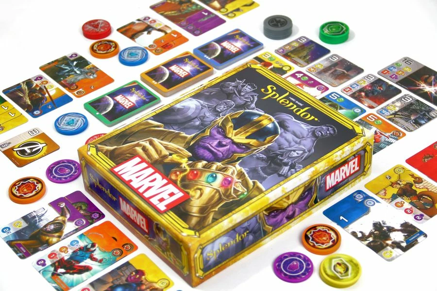 Let's Play Games Splendor: Marvel Edition Isolation Boredom Busters - Puzzles And Games