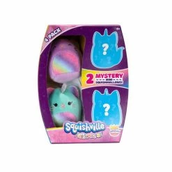Kelly Toy SQUISHVILLE - Mystery 4pk Assortment SQUISHMALLOWS
