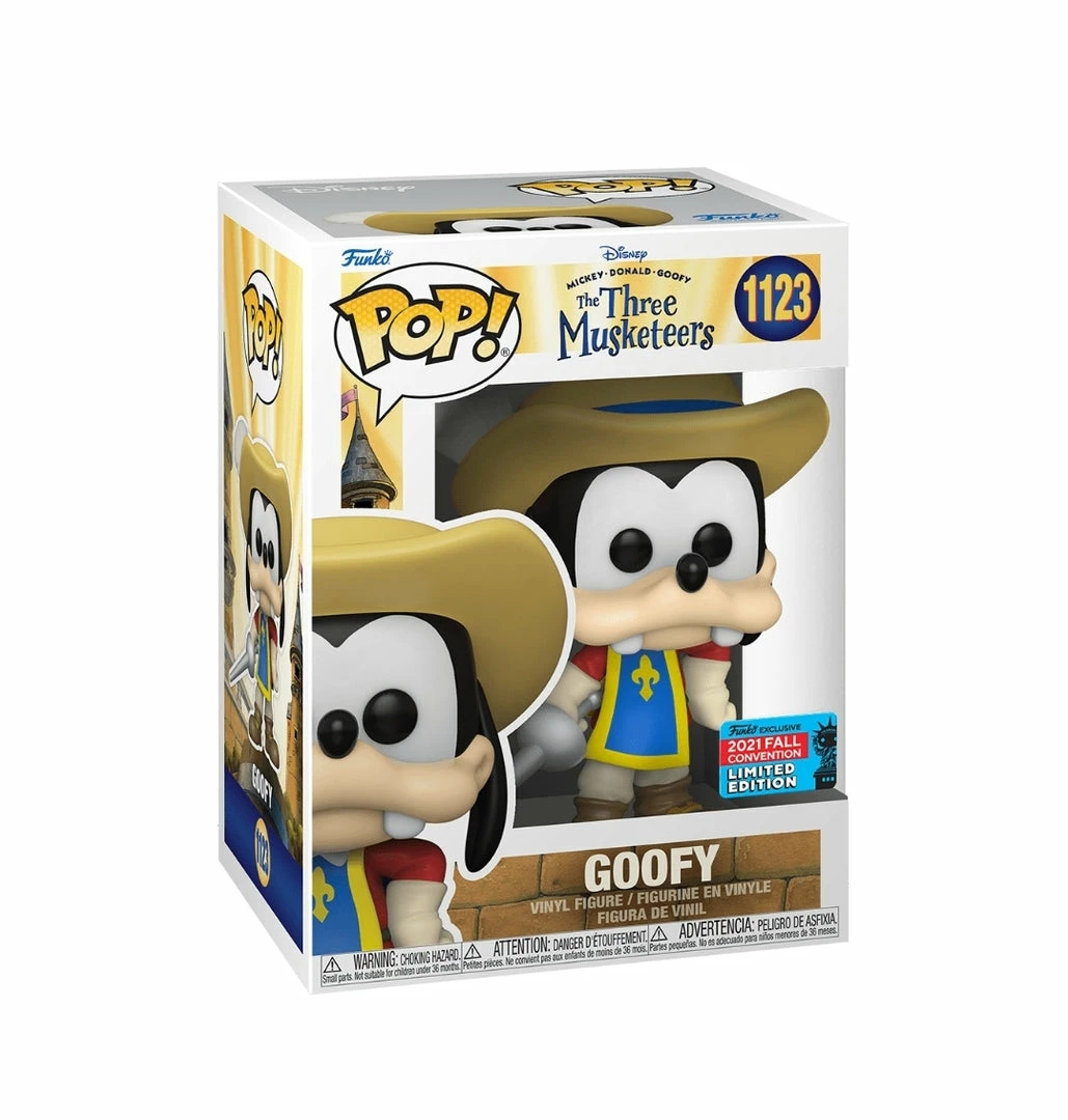 Funko FUNKO 2021 FALL CONVENTION - NYCC Disney: Mickey Mouse - Goofy Musketeer 2021 NYCC Shared Exclusive Pop! Vinyl