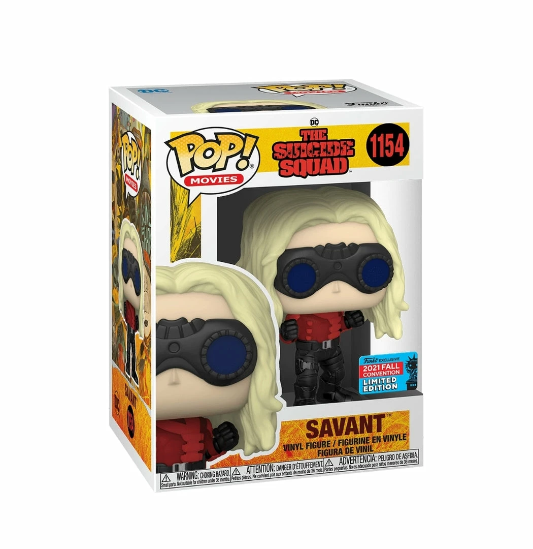 Funko DC: The Suicide Squad - Savant 2021 NYCC Shared Exclusive Pop! Vinyl FUNKO 2021 FALL CONVENTION - NYCC
