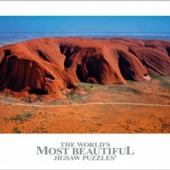 VR Distribution World's Most Beautiful Puzzles - Ken Duncan Uluru "The Rock" 748 Piece Jigsaw Puzzle