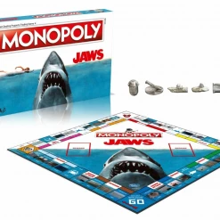 Hasbro Gaming Isolation Boredom Busters - Puzzles And Games Monopoly: Jaws Edition